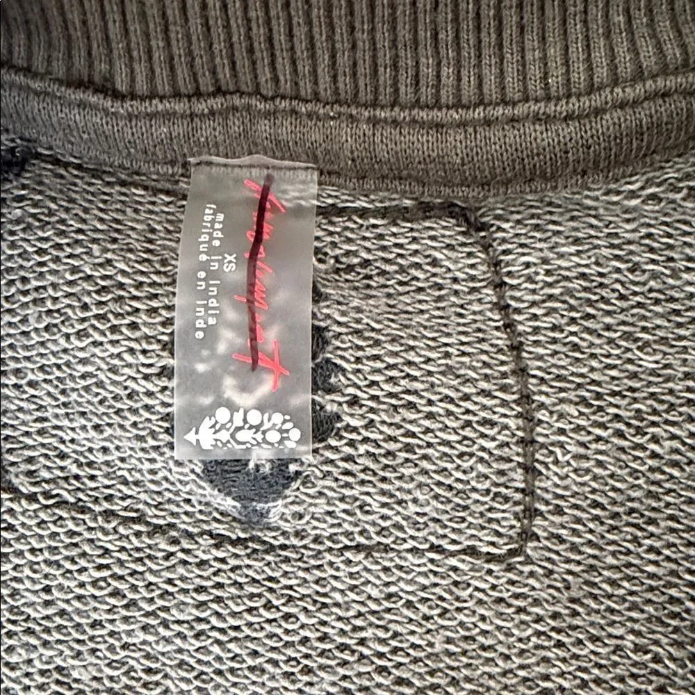 NWOT Free People Movement  All Star Buti Logo Pullover